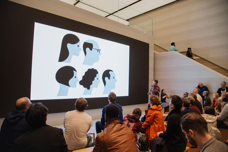 today at apple live art adrian johnson