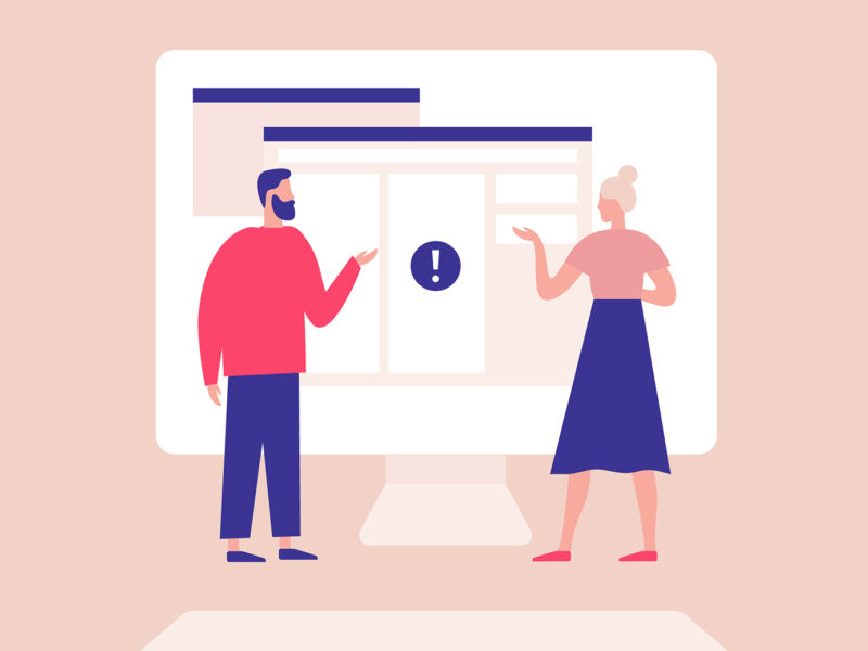 Web maintenance feature