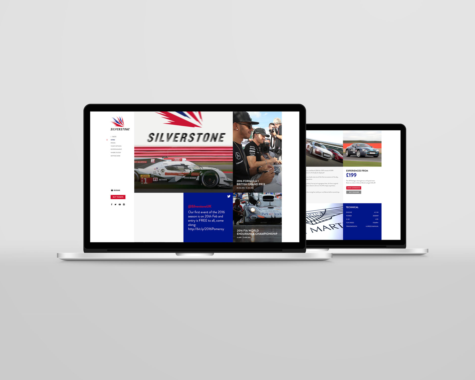 Silverstone website